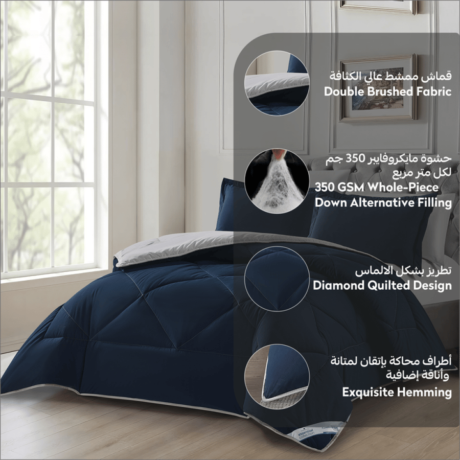 مفرش دونتيلا صيفي ناعم  مزدوج  -6 قطع