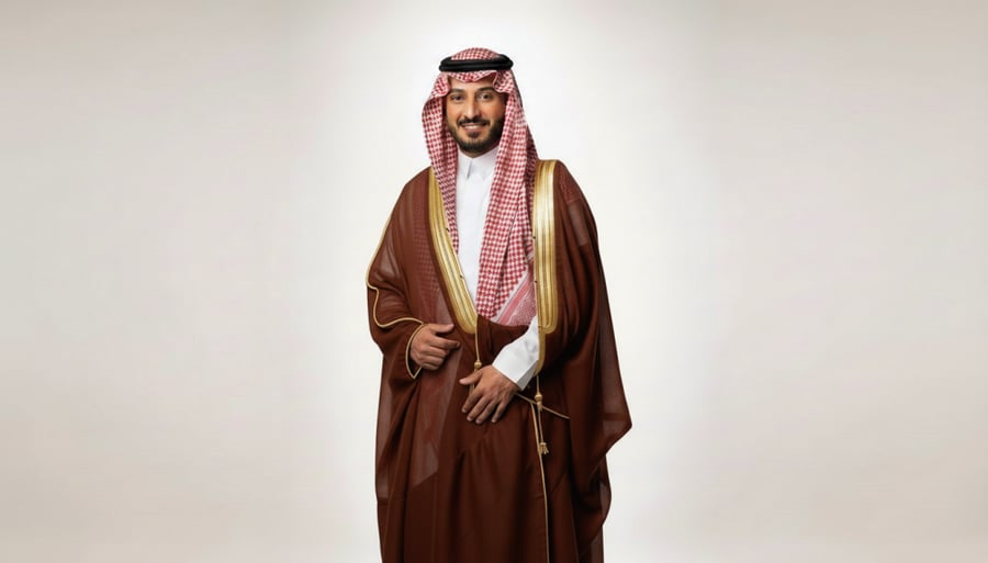 بشت رجالي مصوف وطني