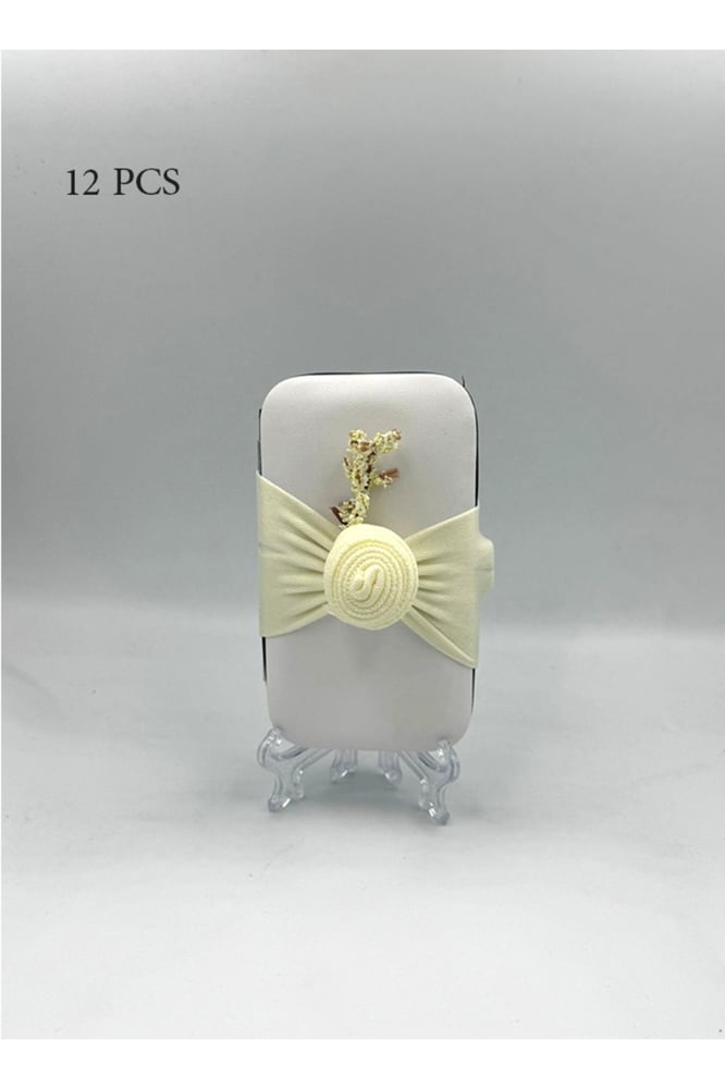 White body care set coordinated with stand (12 pieces)