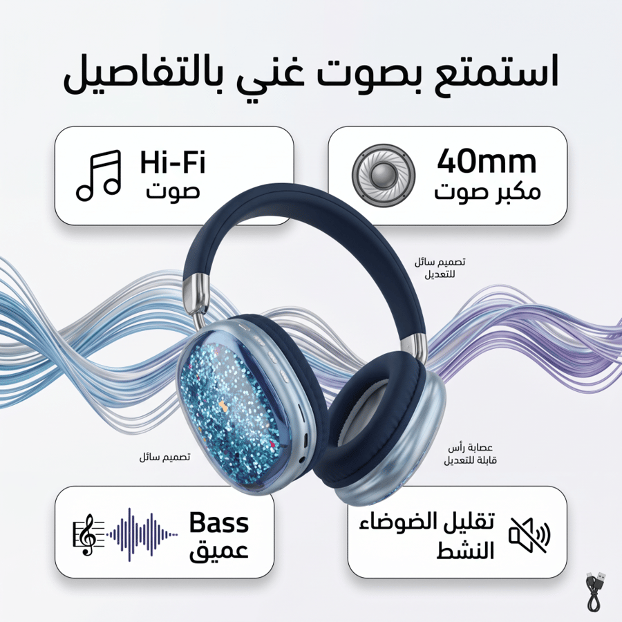 سماعة headphone Air tap