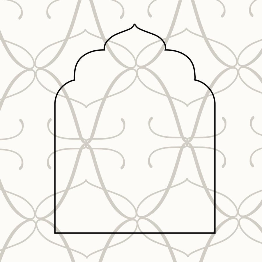 منتج رقمي كرت قوس مزخرف 2