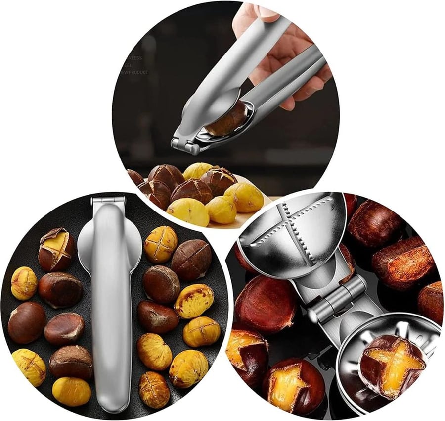 Castweev stainless steel chestnut cutting tool