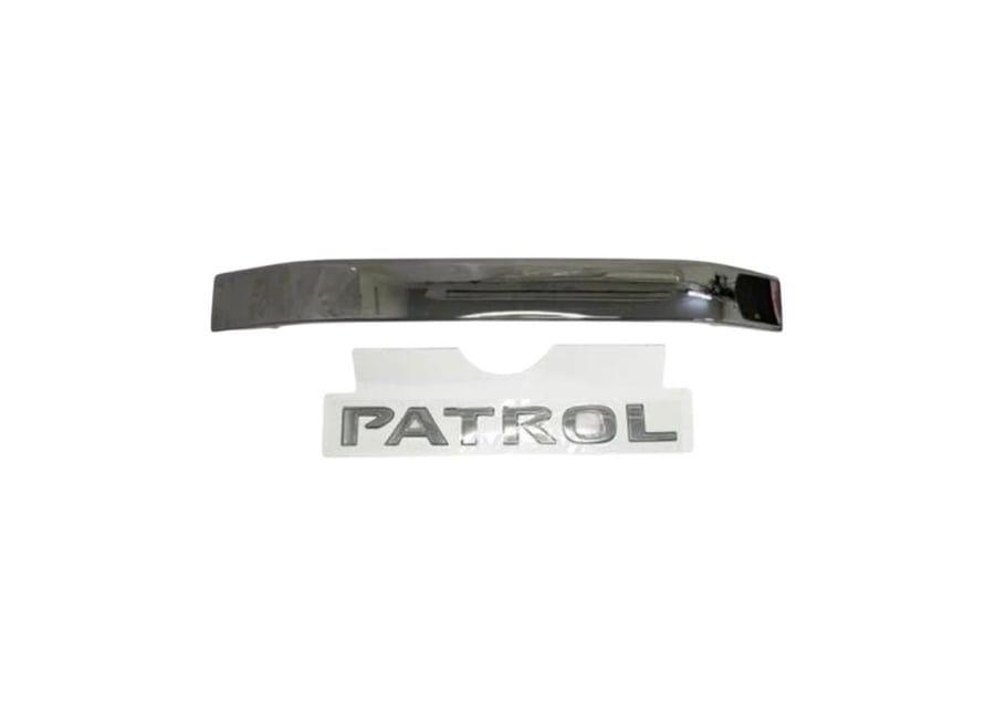 Nickel decor of the painting + patrol writing commercial nickel