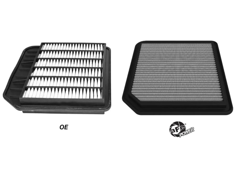 Dry chip filter from aFe Patrol the champion of the drop Platinum V8 5.6 2010-2021