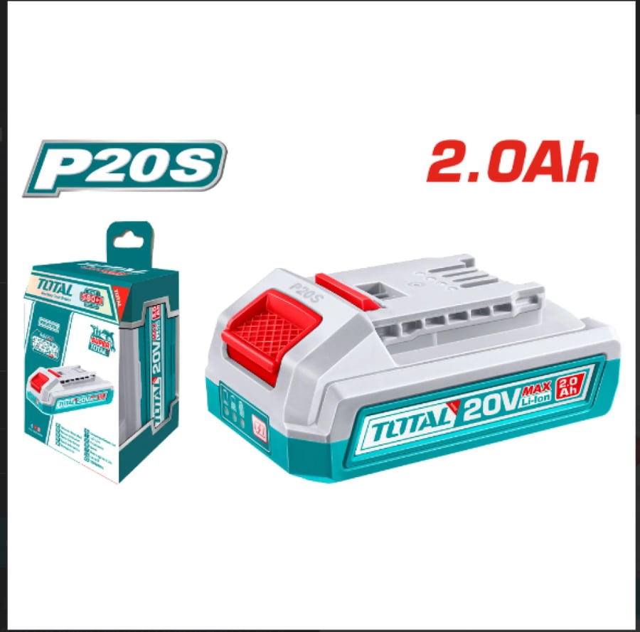 بطارية ليثيوم 20V توتال بعدة مقاسات وخيارات