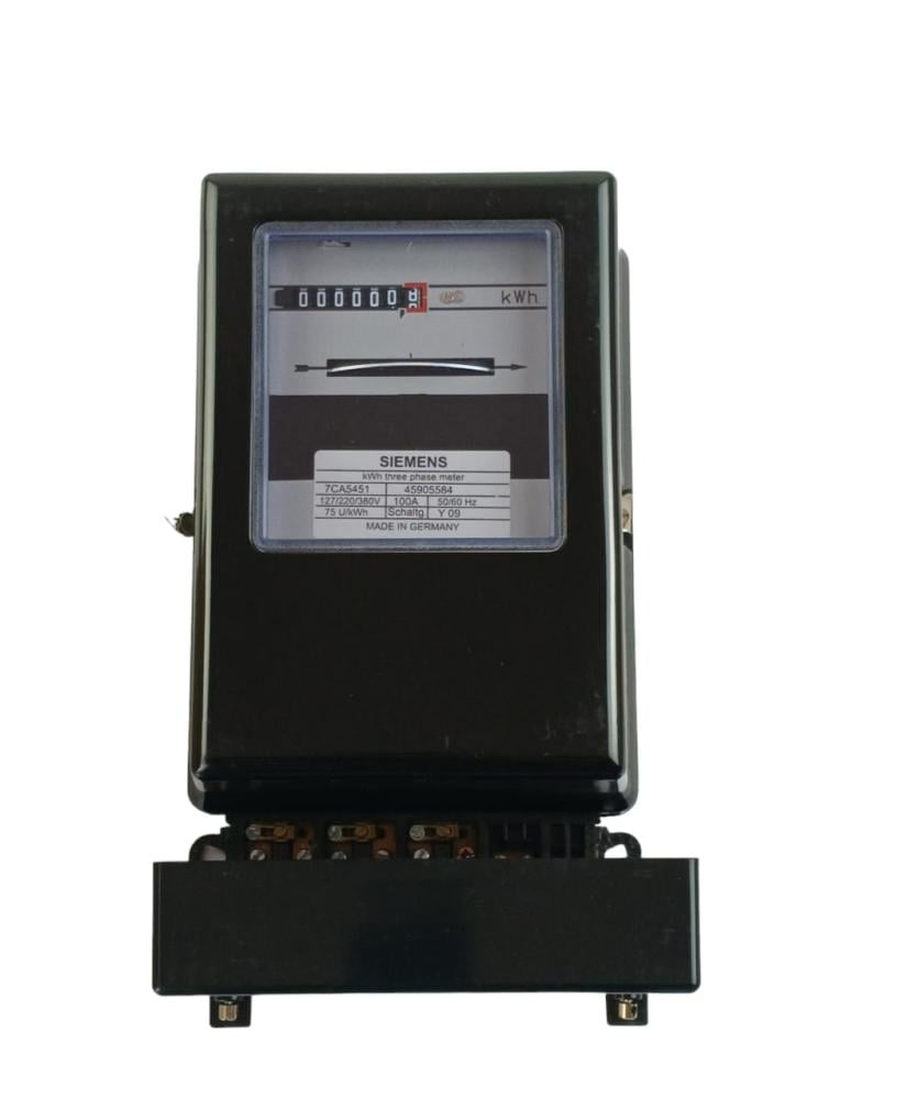 عداد كهرباء لقراءة الاستهلاك 40 × 60 × 100 امبير الماني SIEMENS