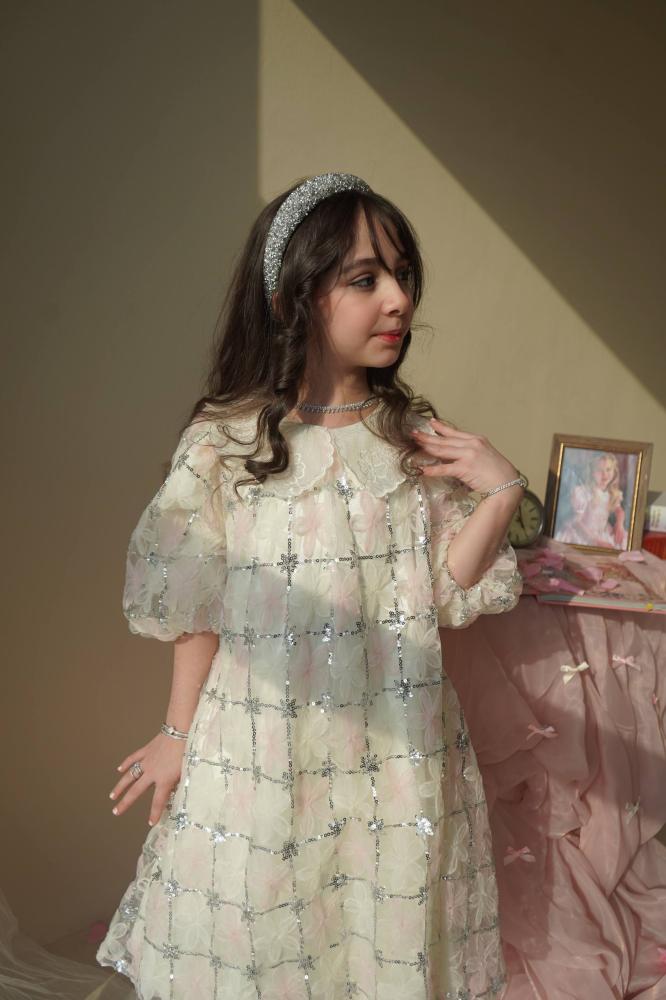 Girls' Eid dress without waist