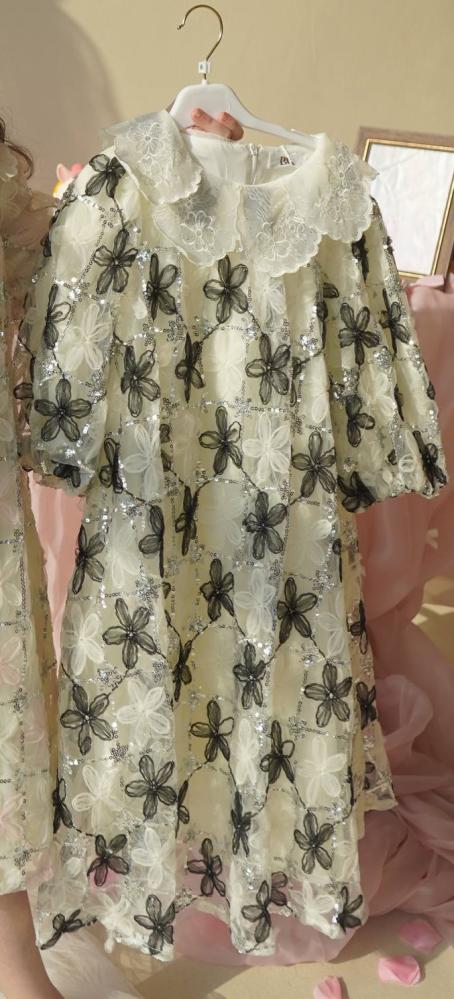 Girls' Eid dress without waist