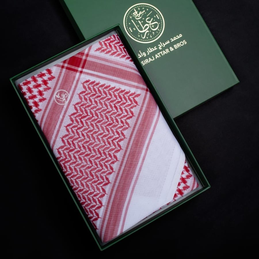 شماغ انجليزي العطار 01