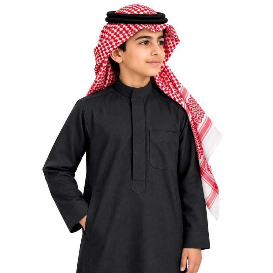 ثوب ولادي ازرار مخفي شتوي الأصيل