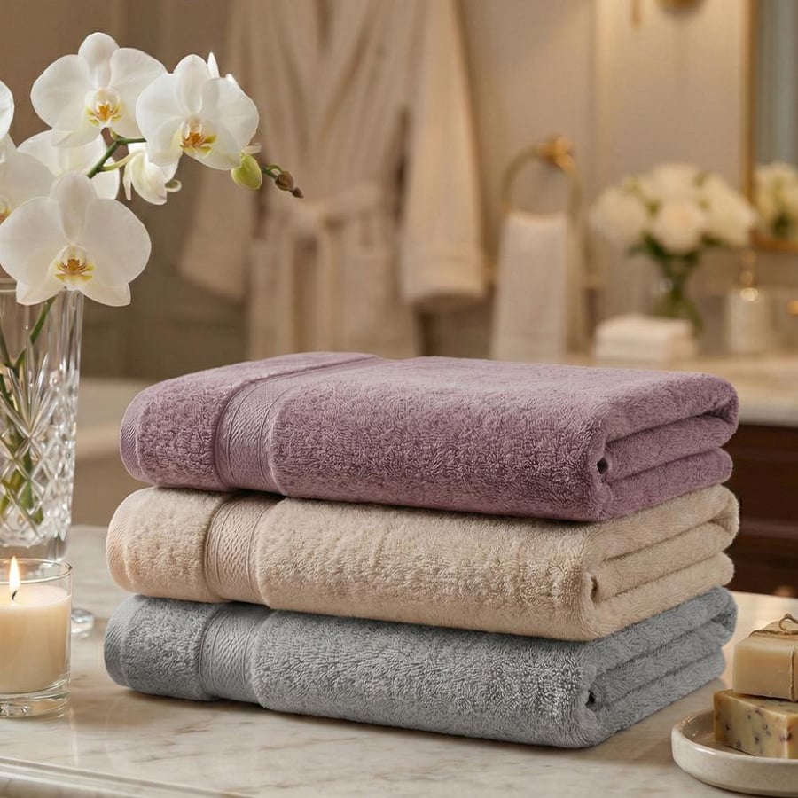 منشفة استحمام فاخرة VELVET VIOLA