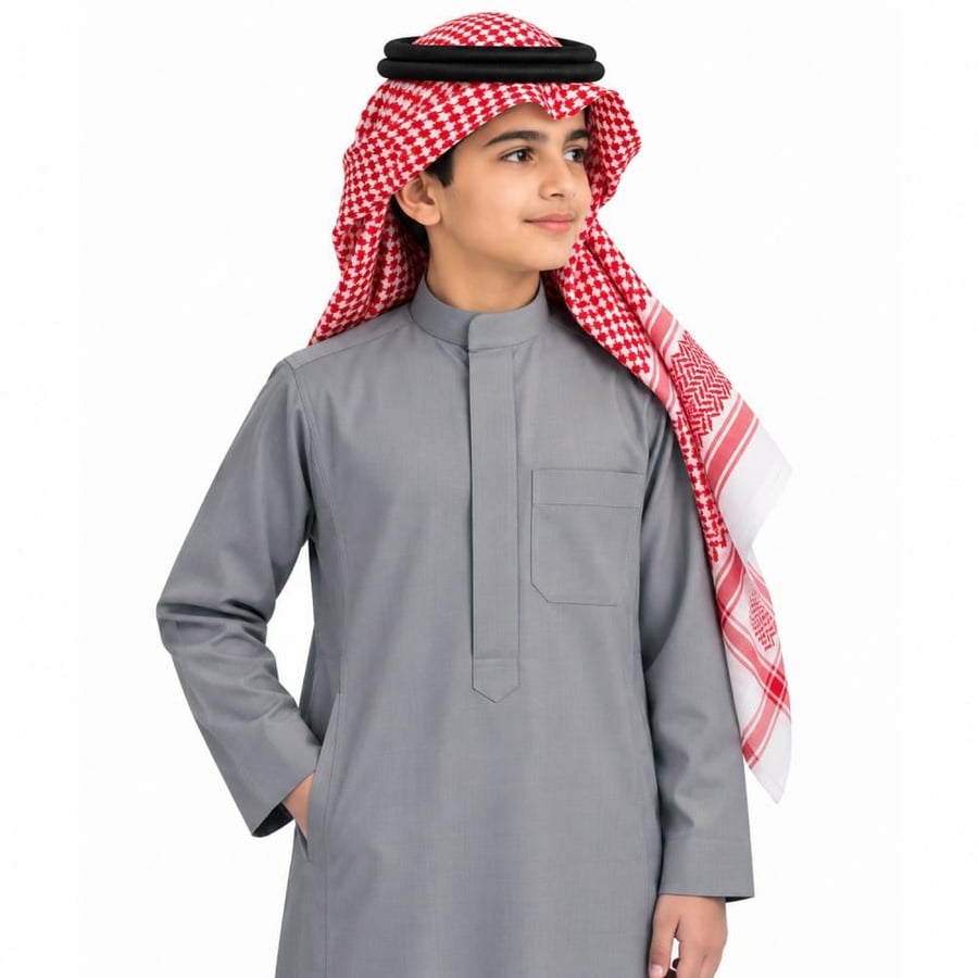 ثوب ولادي ازرار مخفي شتوي الأصيل