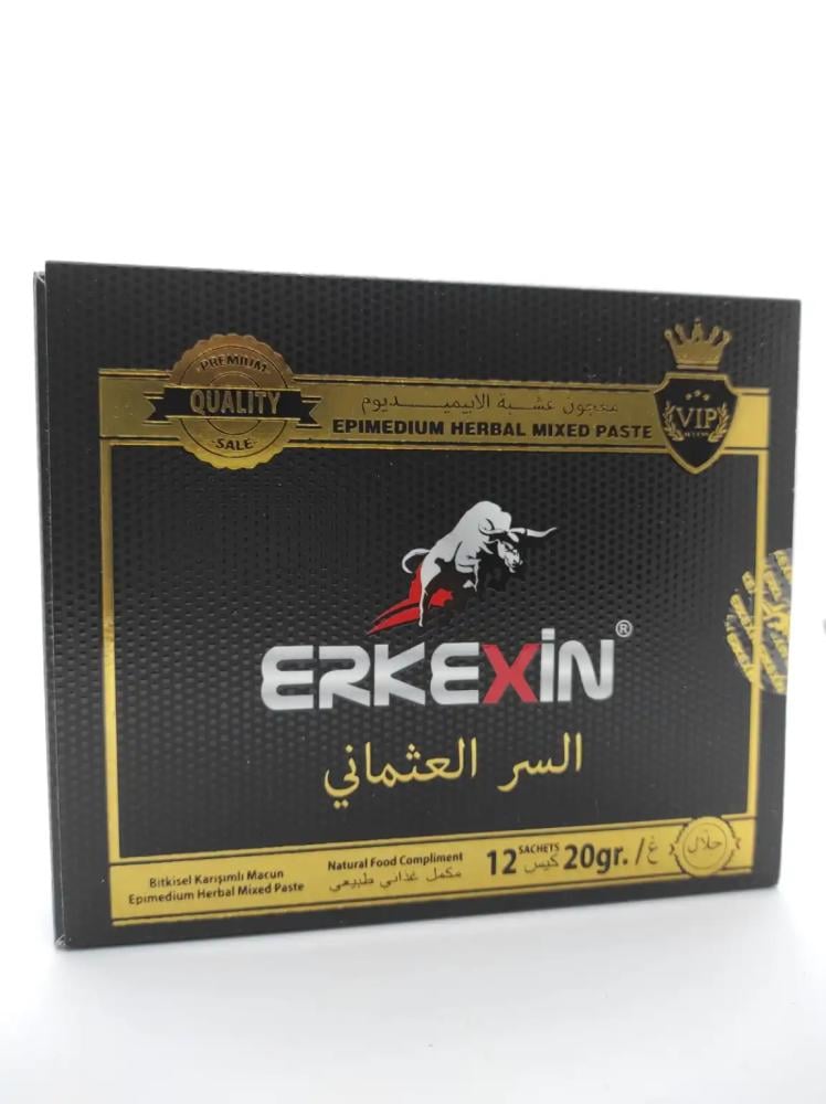 عسل السر العثماني Erkexin الأصلي – 12 ظرف-أميرة الجمال