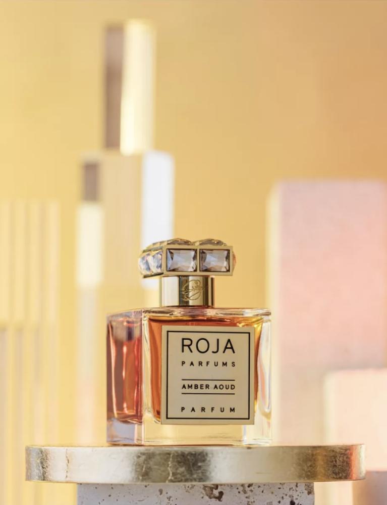 عينة من عطر روجا عمبر عود - Amber Aoud