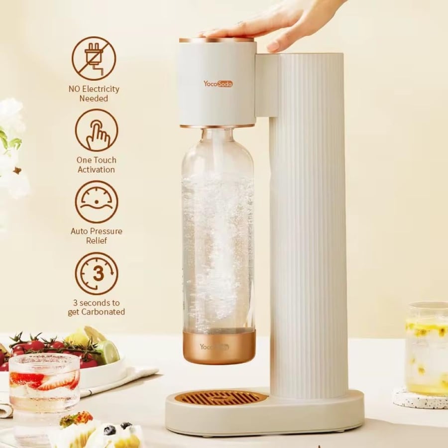 Soda water machine