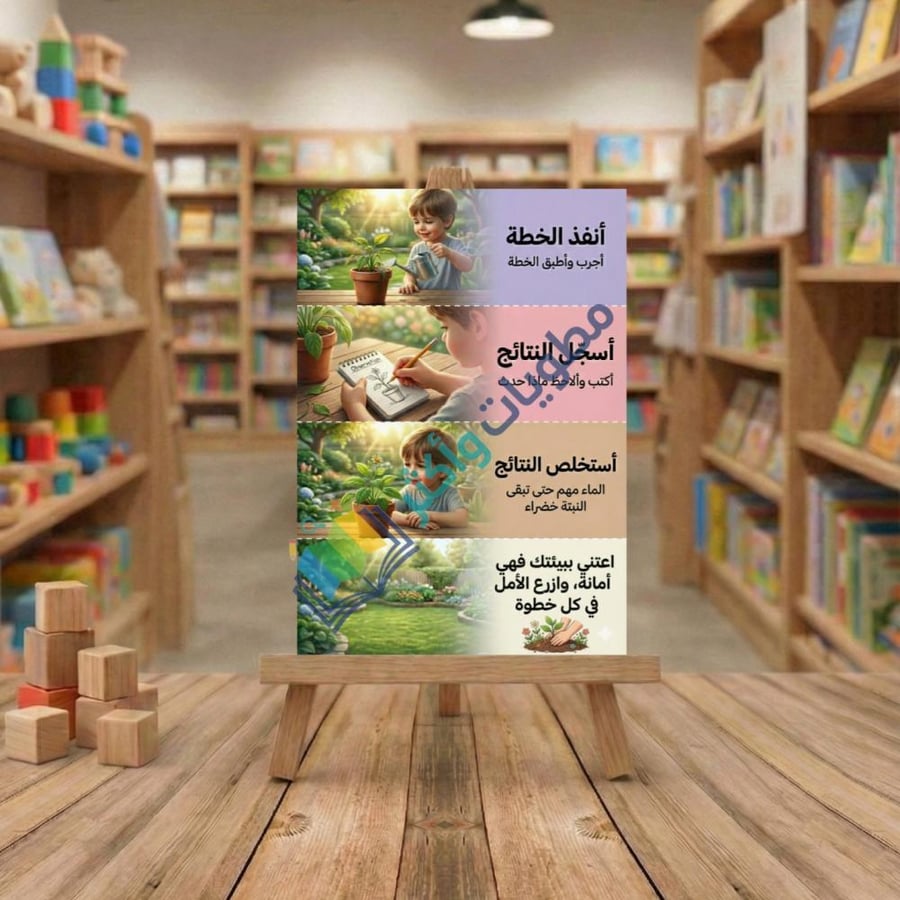 مطوية الطريقة العلمية علوم صف ثاني ابتدائي PDF