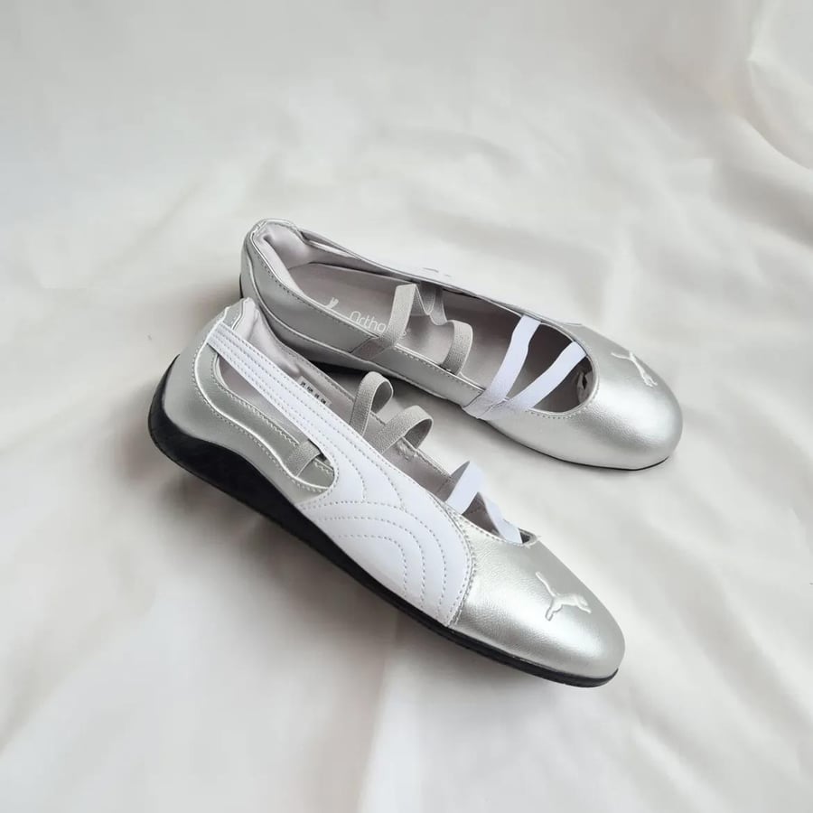 Puma ballet  silver