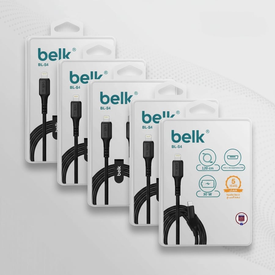 بكج 5 كيابل على اختيارك قماش  اصلي ضمان 5 سنوات من شركة | Belk