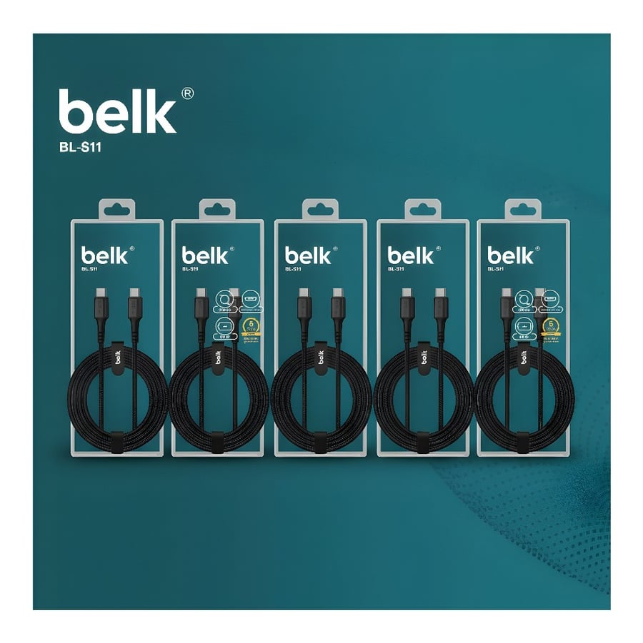 بكج 5 كيابل على اختيارك قماش  اصلي ضمان 5 سنوات من شركة | Belk
