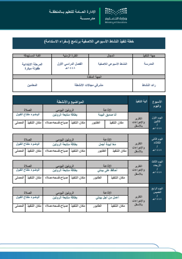 سفراء الاستدامة