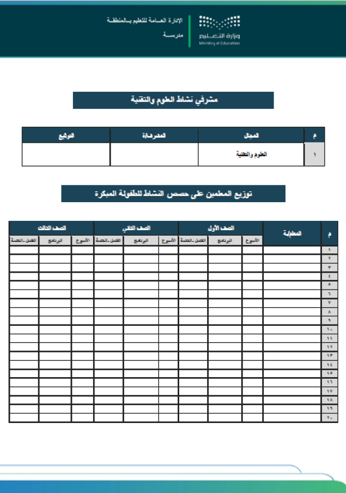 العلوم والتقنية
