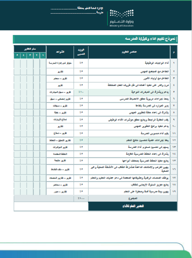 وكيل المدرسة