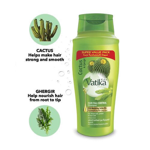 Vatica hair shampoo 700 ml protection from falling with aloe vera and arugula