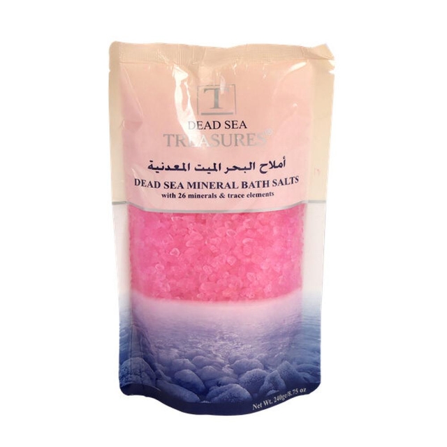 البحر الميت ملح استحمام 240 جرام تريجيرز لراحه الجسم