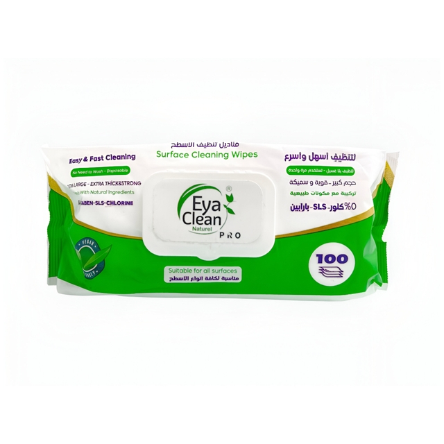 Eaya Clean 100 pieces surface cleaning tissues