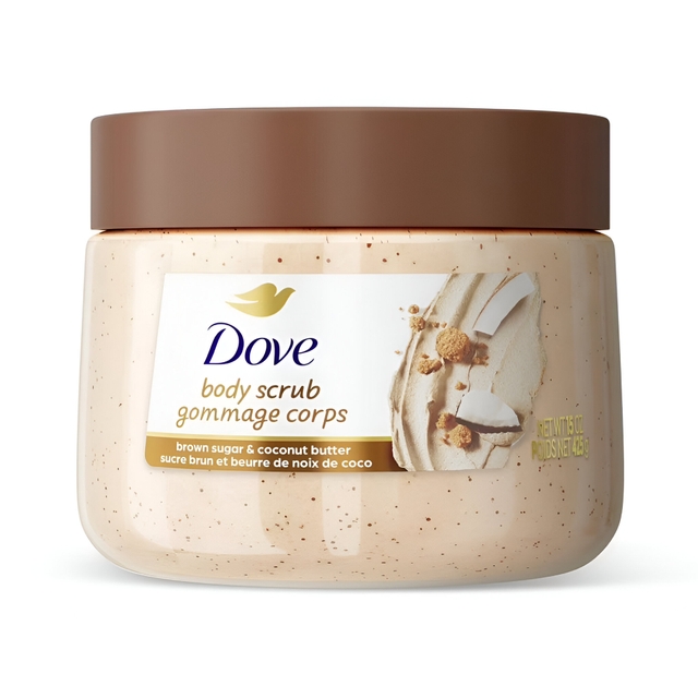 Dove body scrub 425 grams with brown sugar and coconut butter