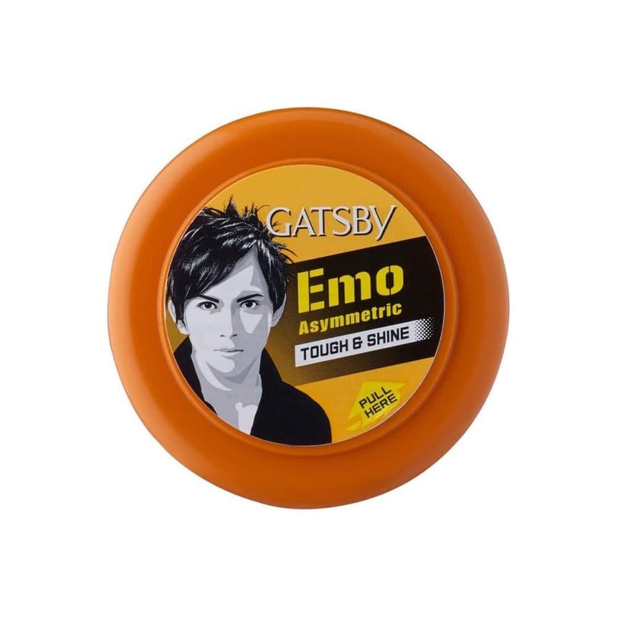 Gatsby hair styling wax 75 grams Taff and Shine orange
