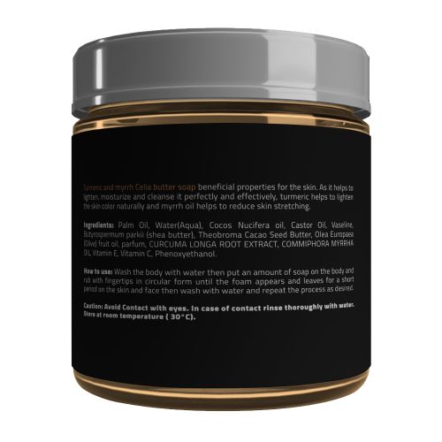 Celia soap butter Celia with turmeric and myrrh - 500ml