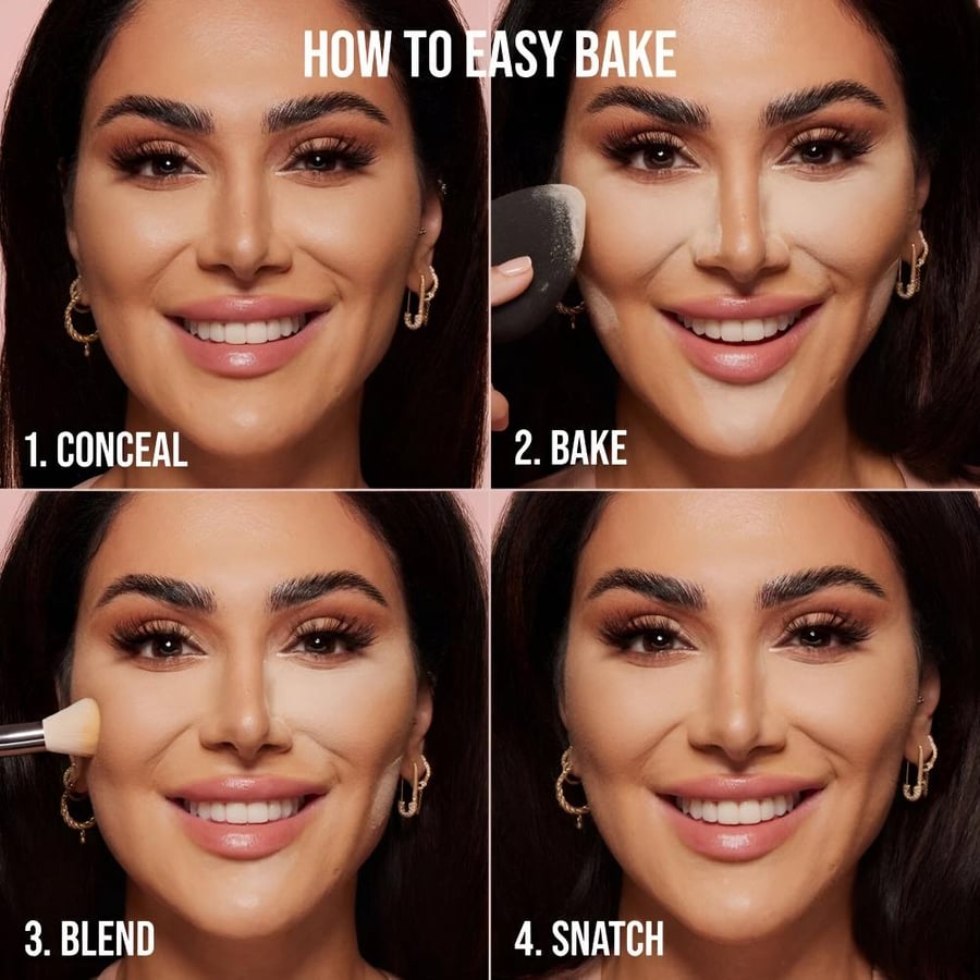 Huda Beauty powder face loose Easy Bake Bake by