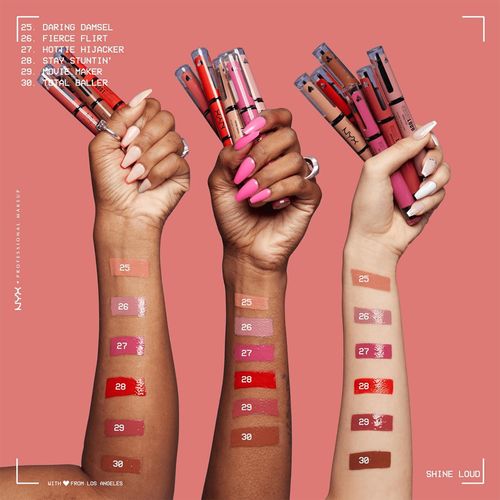 NYX Lip Color 03 with Amplify Statement Gloss