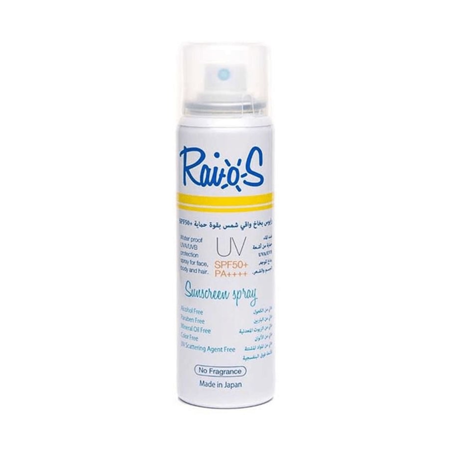 Raios Sunscreen Spray 70 ml SPF 50+ Fragrance-free