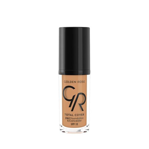 Golden Rose Cream Foundation and Concealer Total Cover 2 in 1 19