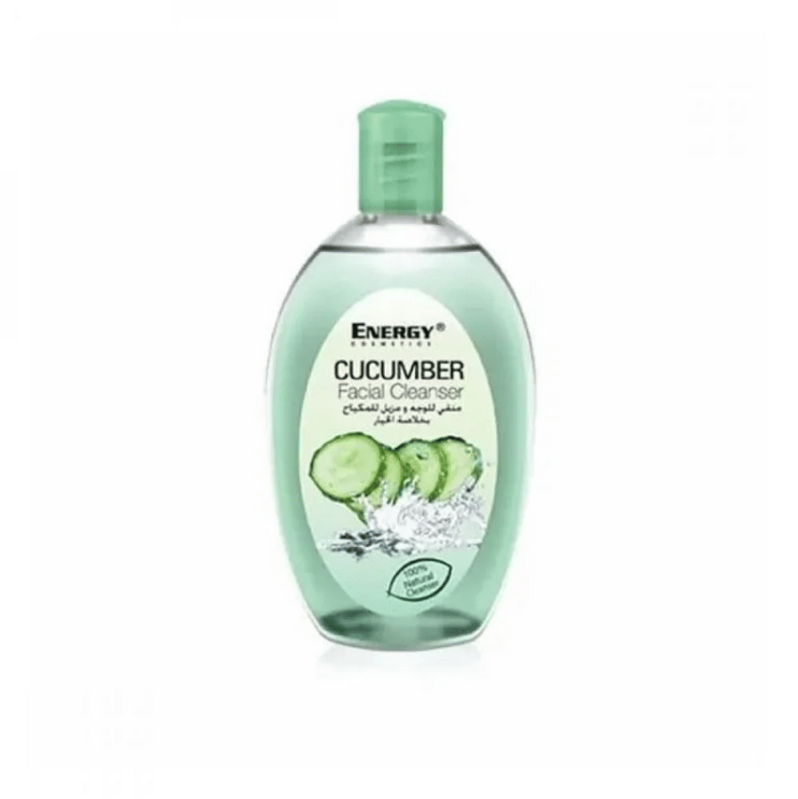 Energy face purifier and makeup remover with cucumber extract 235ml