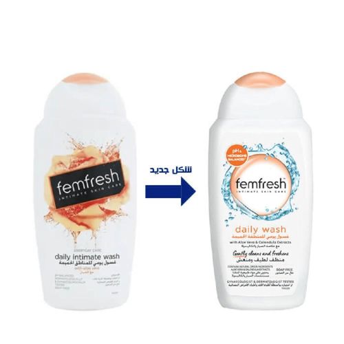 Faim Fresh daily wash for intimate areas 250ml with aloe vera orange