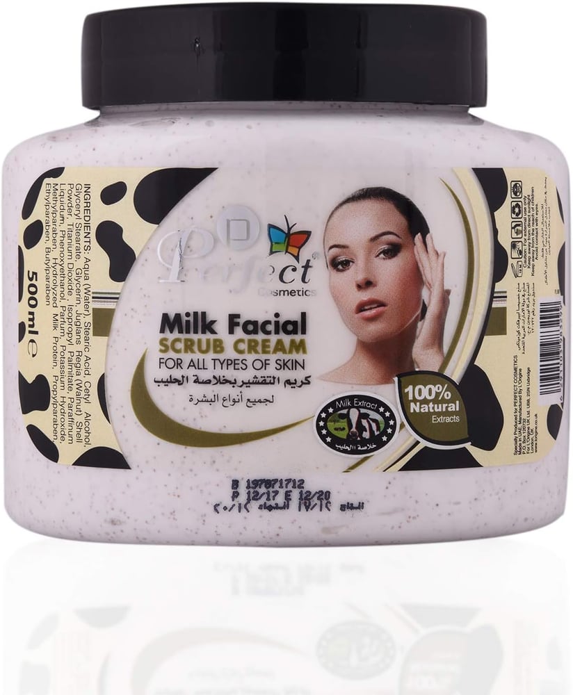 Perfect face peeling cream with milk 500ml