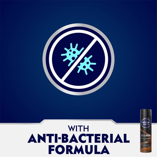 Nivea deodorant spray 150 ml Deep Black Carbon men's