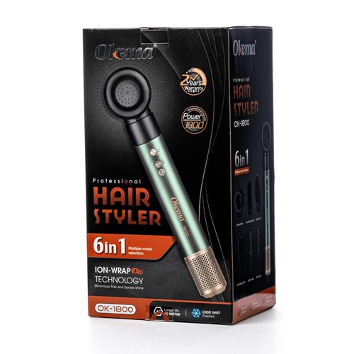 OK-1800 6 in 1 hair dryer