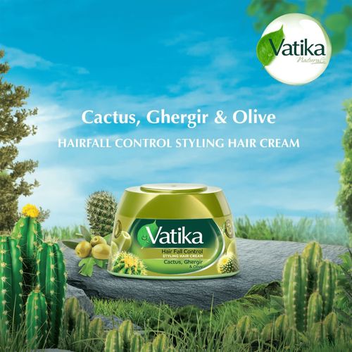 Fateeka hair cream 140 ml protection from falling with olive and aloe vera