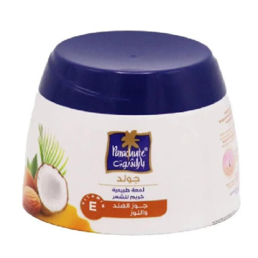 Parachute Gold Hair Cream 140ml Natural Shine - Coconut and Almond