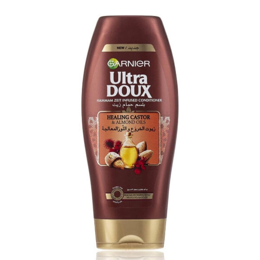 Garnier Ultra Doux Balm with castor oil and almond treatment 400ml 8828