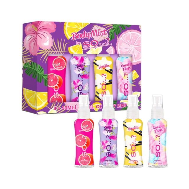 سو...؟ مجموعه معطر جسم بخاخ 4 × 50 مل