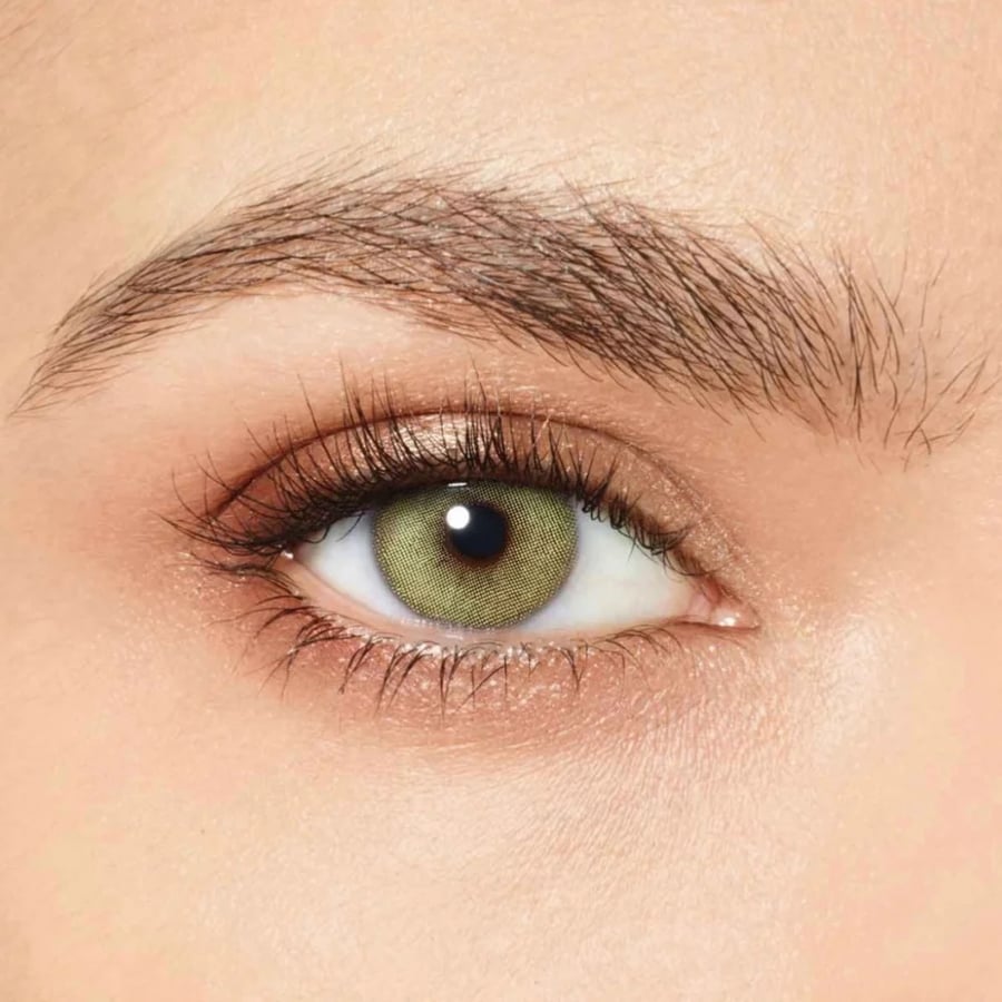 Dizio colored contact lenses Attitood daily Wild Green