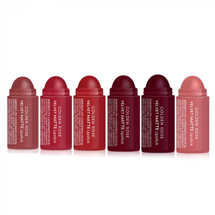 Golden Rose Rouge 6 pieces 02 Velvet Matte Mini Set Mix