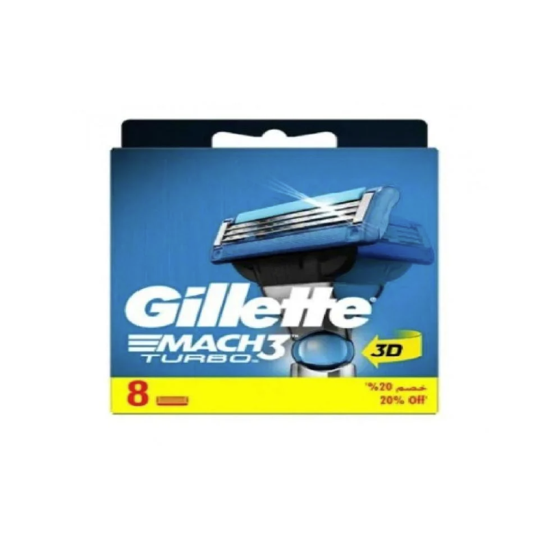 Gillette Mach 3 Turbo 8 blades