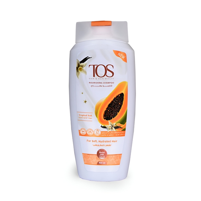Toush hair shampoo 400 ml nourishing with papaya