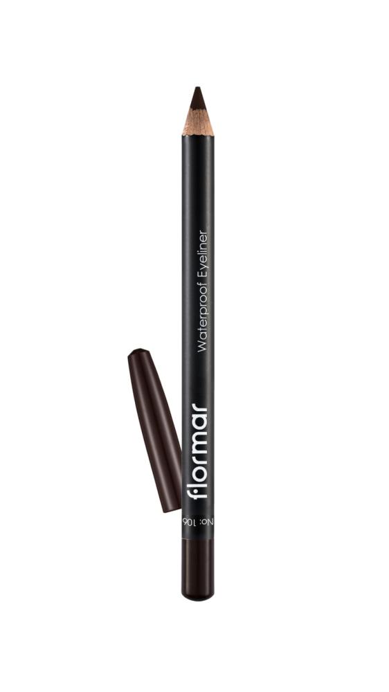 Flormar waterproof kohl 106 Dark Chestnut